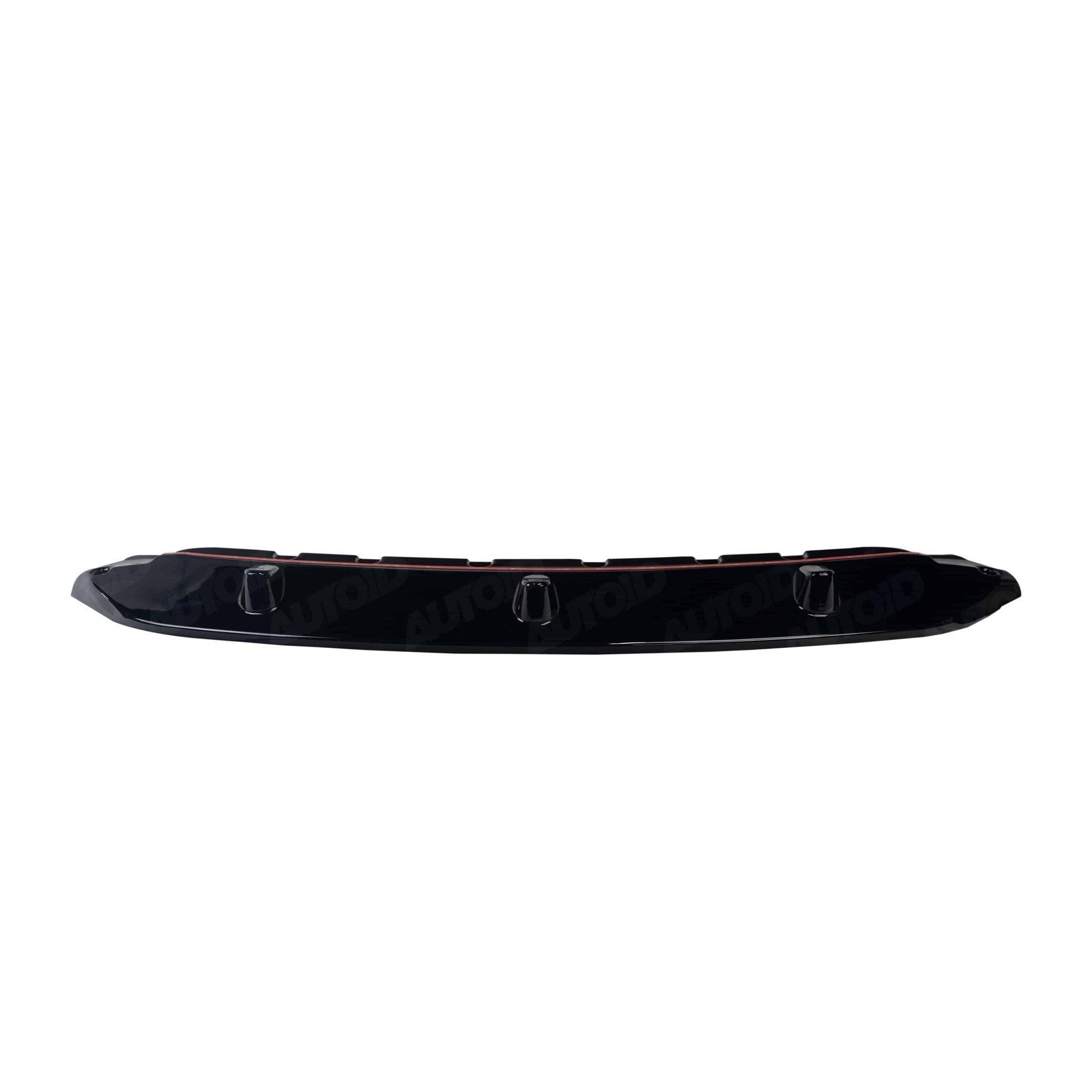 Gloss Black Competition Front Splitter for BMW X7 (2018+, G07) - Evolve Automotive